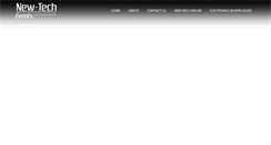 Desktop Screenshot of new-techevents.com